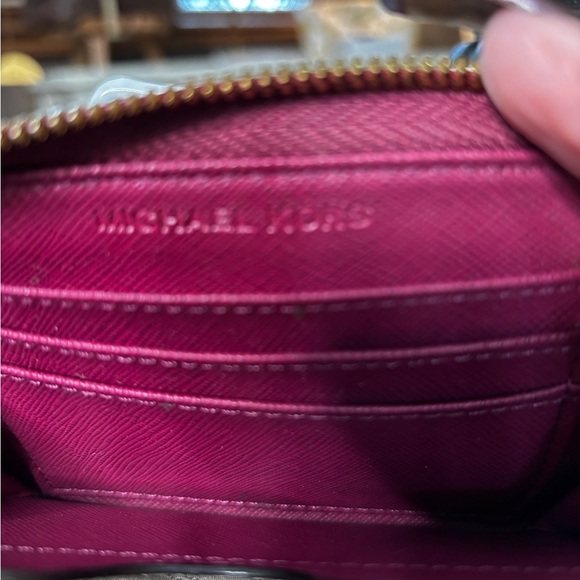 Michael Kors Pink and Gold Key Card Holder - Picture 7 of 13